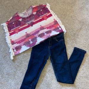 little girl jeans and shirts